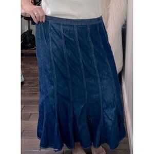 Studio West Denim  Skirt